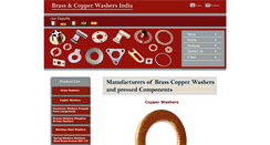 Desktop Screenshot of copper-washers.brass-copper-washers.com